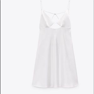 NWT ZARA SATIN DRESS!!